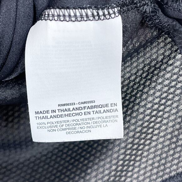 Nike Dry Tank City Core DriFit Sleeveless Black Small S Big Logo Graphic Crew - Picture 9 of 10